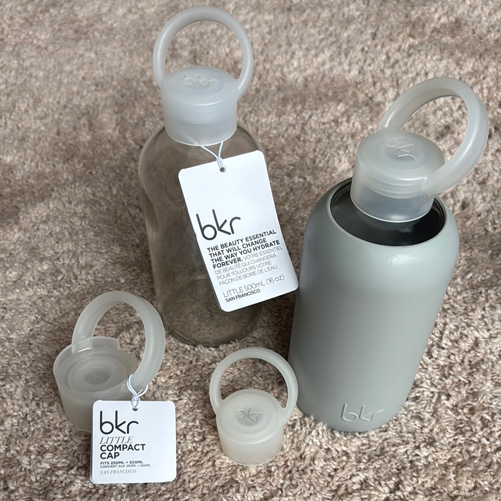 bkr Frosted Gray Bottle Duo